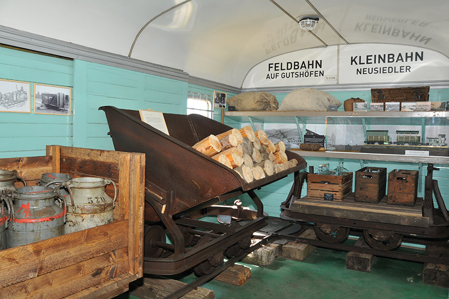 Ausstellung im Bahnhofsmuseum Mönchhof