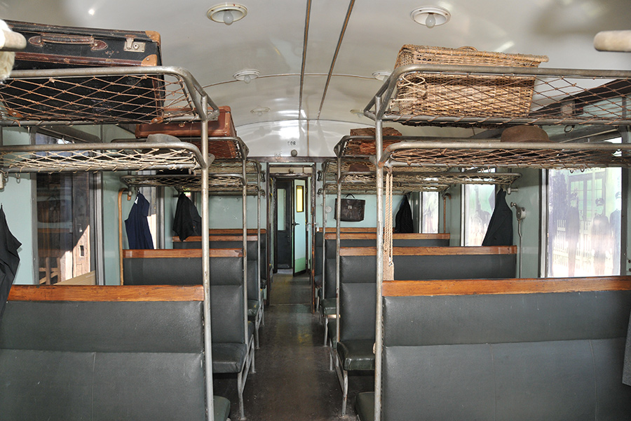 Waggon im Bahnhofsmuseum Mönchhof